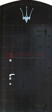 Металлическая арочная дверь ДА-22 высокого качества в Ликино-Дулево