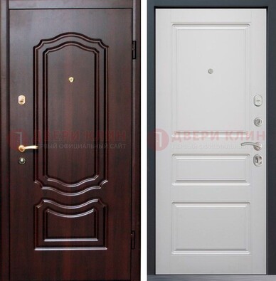 Квартирная металлическая дверь с МДФ ДМ-379 в Ликино-Дулево