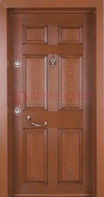 Классическая входная дверь с массивом дуба ДМД-54 в Дмитрове