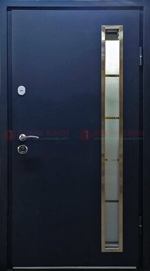 Металлическая дверь с порошковым покрытием и МДФ Белый дуб ДП-219 в Ликино-Дулево