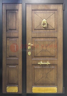Парадная дверь с декоративными элементами ДПР-27 на дачу в Ликино-Дулево