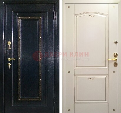 Входная дверь Дверь с золотистым декором ДПР-3 в Электростали