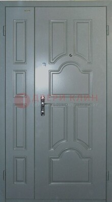 Голубая тамбурная дверь ДТМ-15 в Ликино-Дулево