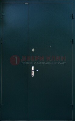 Черная тамбурная дверь ДТМ-36 в Ликино-Дулево